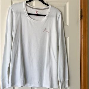 Breast cancer logo long sleeve t-shirt
